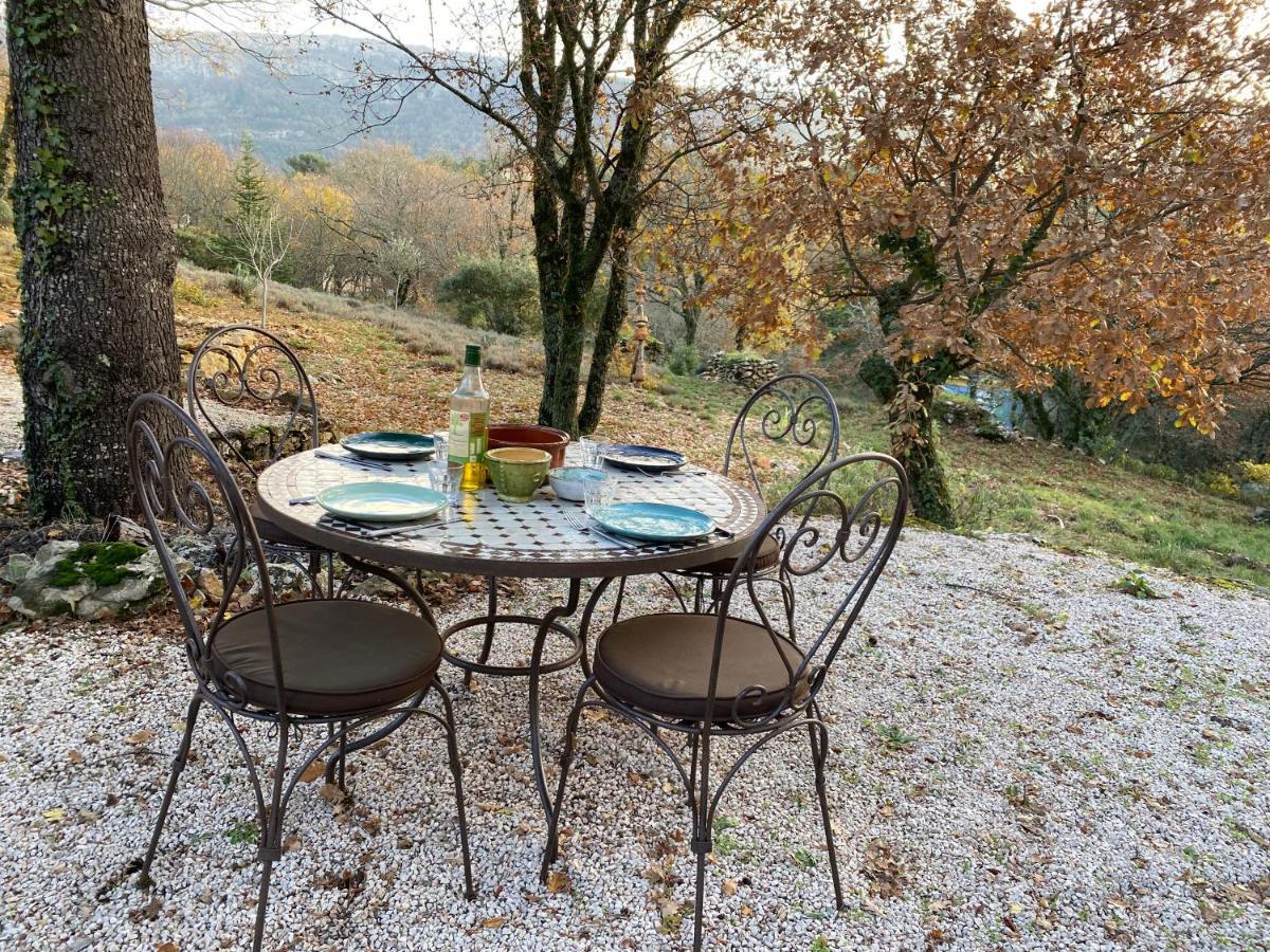 La Maison De Mado Et Sa Cabane Dans Les Arbres Plan d'Aups Eksteriør billede
